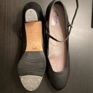 Black Capezio Tap Character Shoes